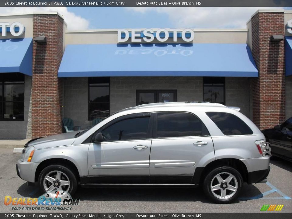 2005 Chevrolet Equinox LT AWD Galaxy Silver Metallic / Light Gray Photo #1
