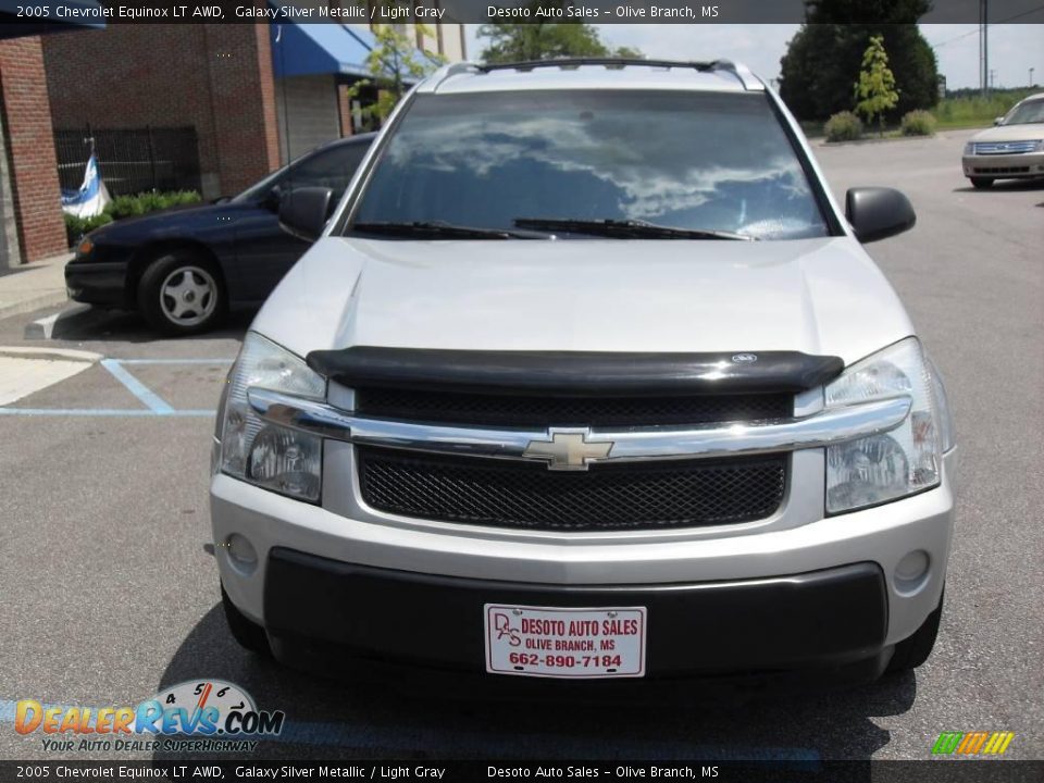 2005 Chevrolet Equinox LT AWD Galaxy Silver Metallic / Light Gray Photo #3