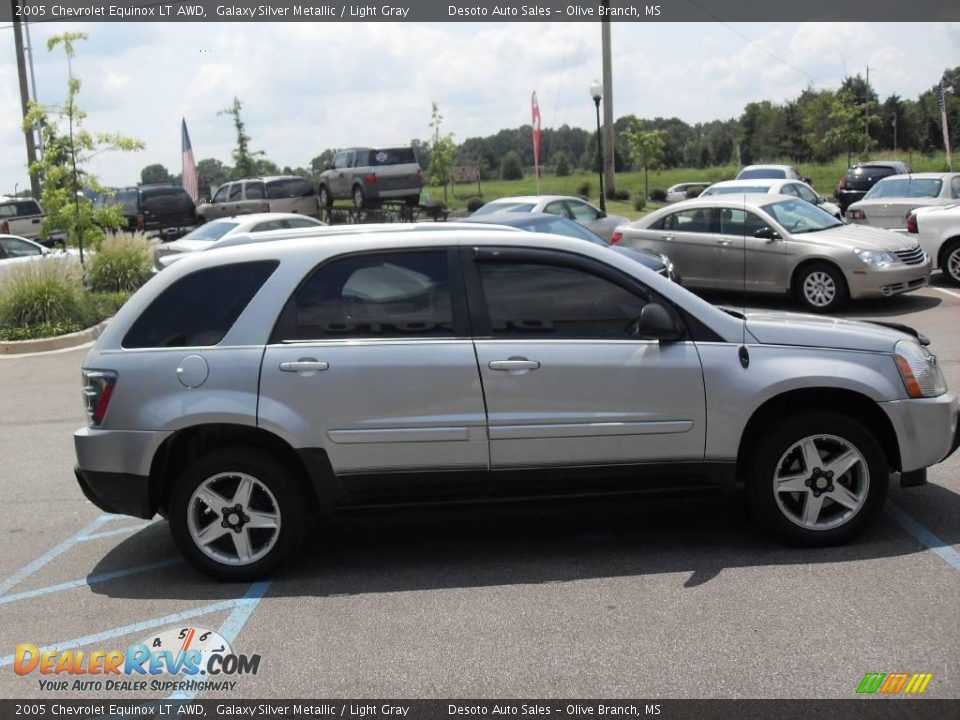 2005 Chevrolet Equinox LT AWD Galaxy Silver Metallic / Light Gray Photo #5