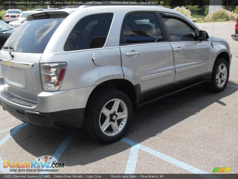 2005 Chevrolet Equinox LT AWD Galaxy Silver Metallic / Light Gray Photo #6