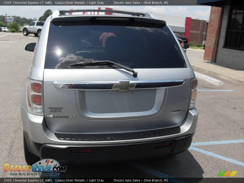 2005 Chevrolet Equinox LT AWD Galaxy Silver Metallic / Light Gray Photo #7