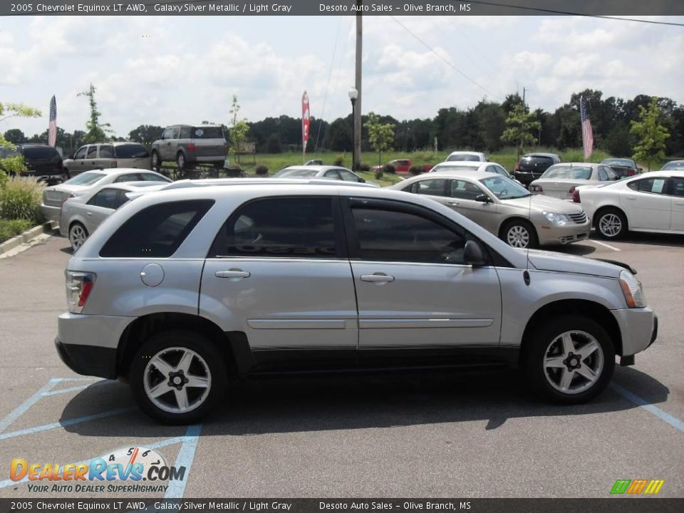 2005 Chevrolet Equinox LT AWD Galaxy Silver Metallic / Light Gray Photo #13