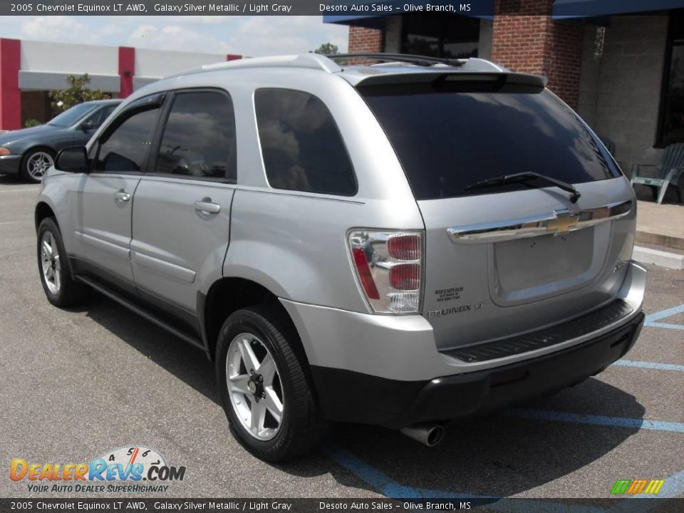 2005 Chevrolet Equinox LT AWD Galaxy Silver Metallic / Light Gray Photo #16