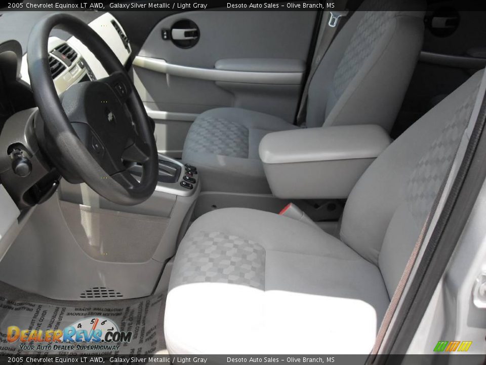2005 Chevrolet Equinox LT AWD Galaxy Silver Metallic / Light Gray Photo #19