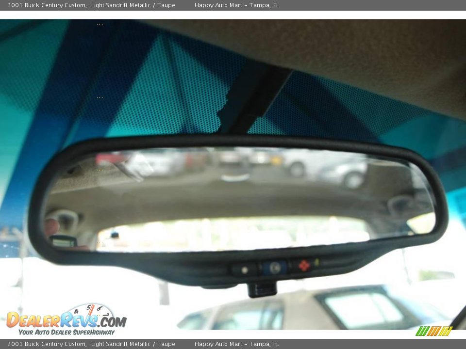 2001 Buick Century Custom Light Sandrift Metallic / Taupe Photo #16