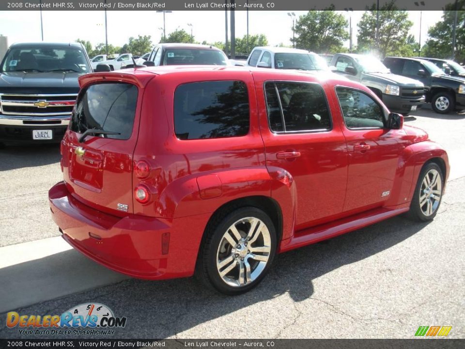 2008 Chevrolet HHR SS Victory Red / Ebony Black/Red Photo #5