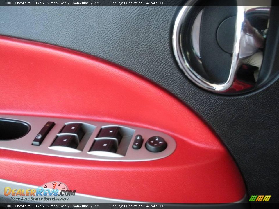 2008 Chevrolet HHR SS Victory Red / Ebony Black/Red Photo #12