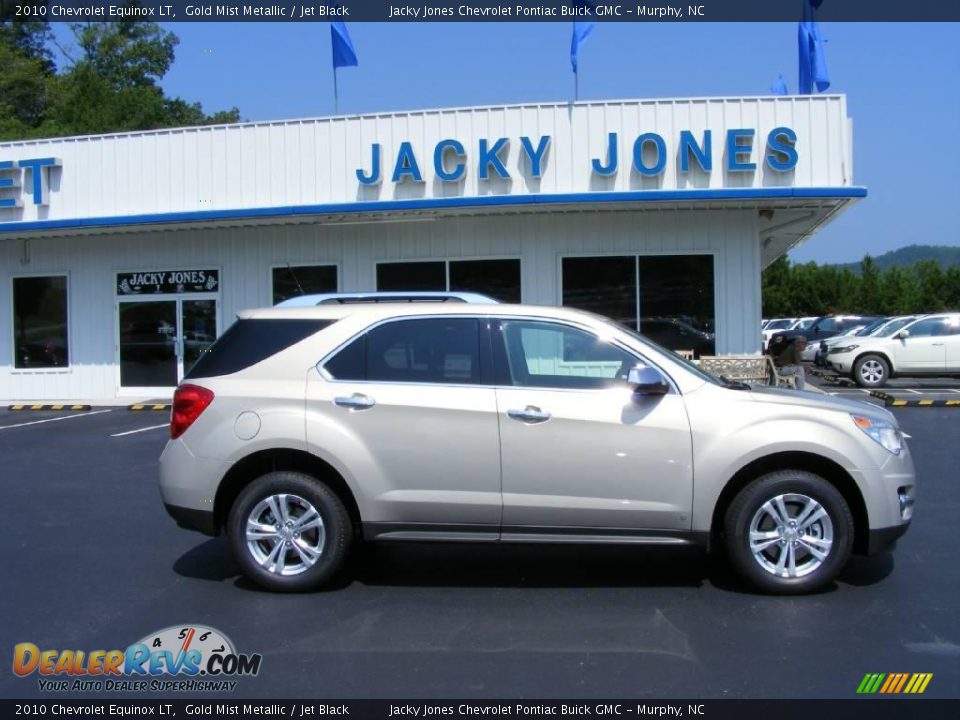 2010 Chevrolet Equinox LT Gold Mist Metallic / Jet Black Photo #1