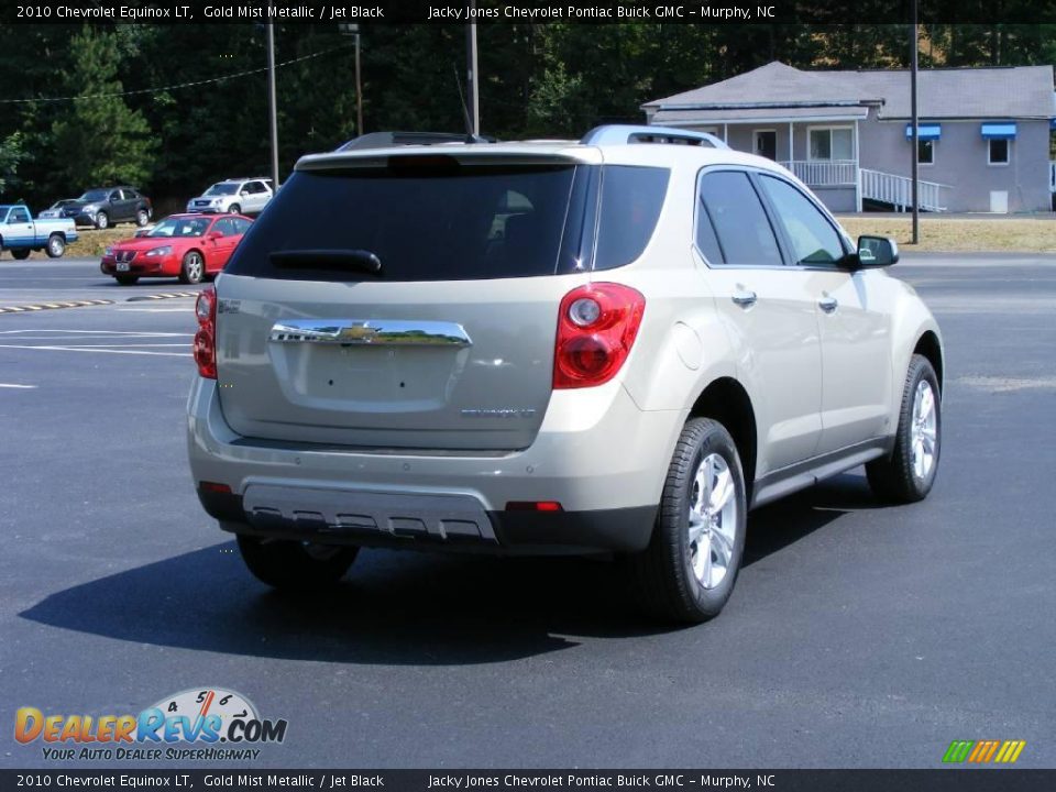 2010 Chevrolet Equinox LT Gold Mist Metallic / Jet Black Photo #2