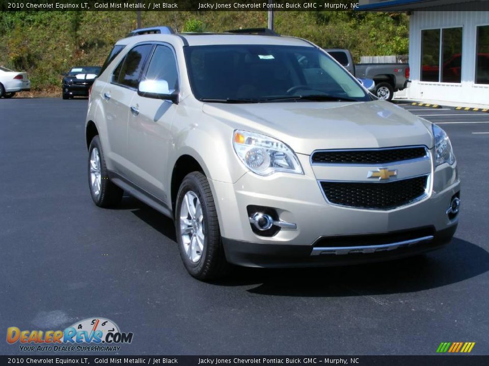 2010 Chevrolet Equinox LT Gold Mist Metallic / Jet Black Photo #6