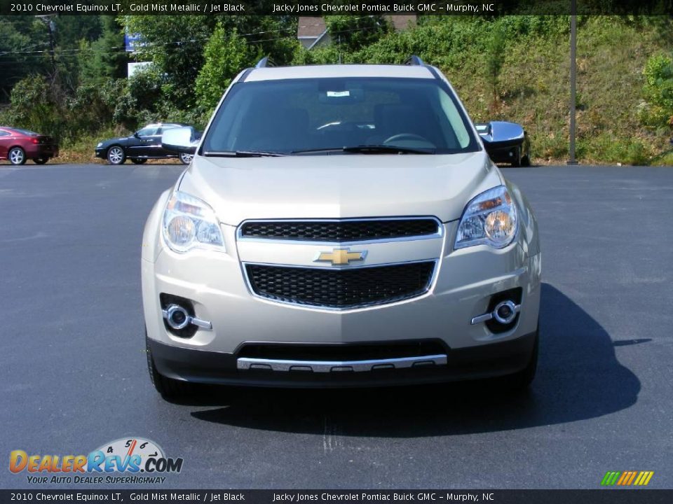 2010 Chevrolet Equinox LT Gold Mist Metallic / Jet Black Photo #7