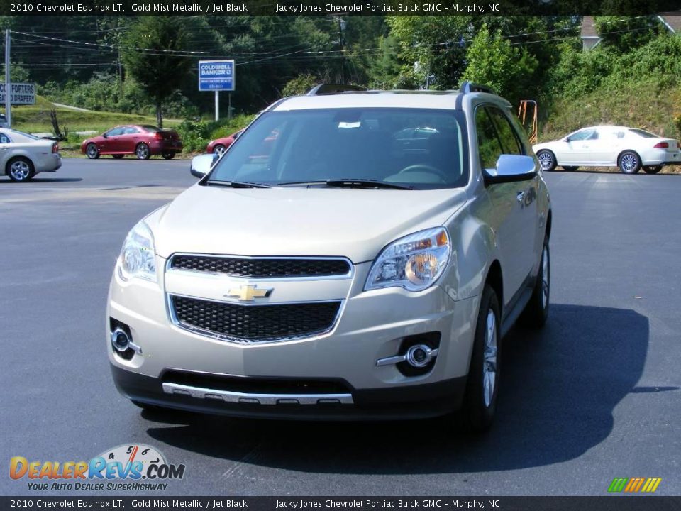 2010 Chevrolet Equinox LT Gold Mist Metallic / Jet Black Photo #8