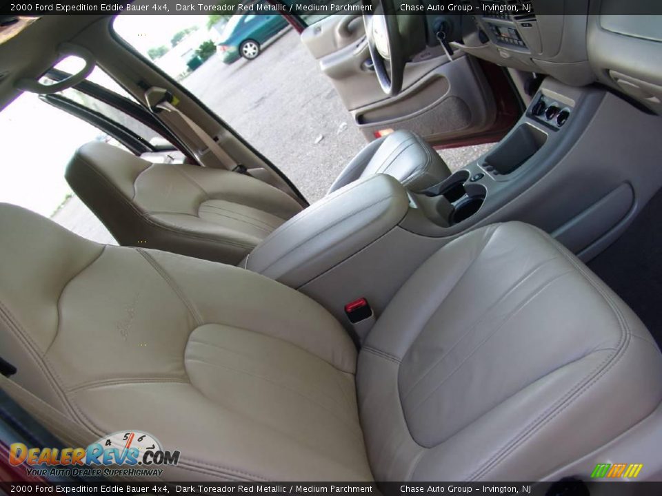 2000 Ford Expedition Eddie Bauer 4x4 Dark Toreador Red Metallic / Medium Parchment Photo #18