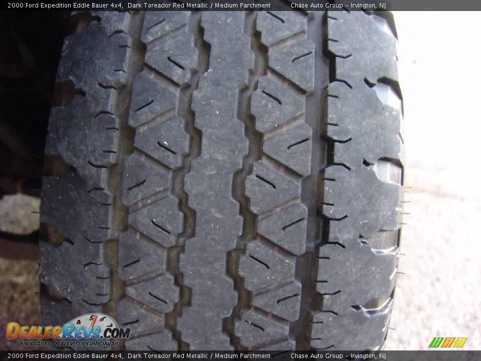 2000 Ford Expedition Eddie Bauer 4x4 Dark Toreador Red Metallic / Medium Parchment Photo #35