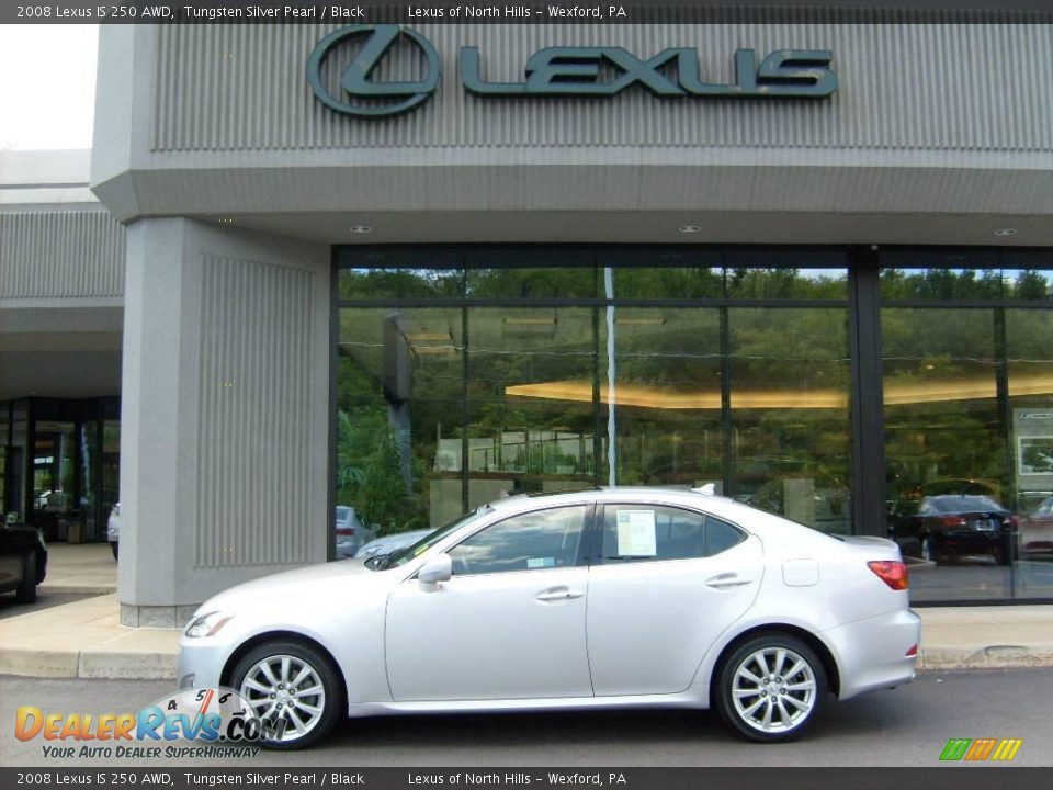 2008 Lexus IS 250 AWD Tungsten Silver Pearl / Black Photo #2