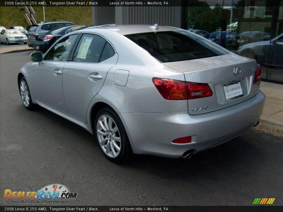 2008 Lexus IS 250 AWD Tungsten Silver Pearl / Black Photo #3