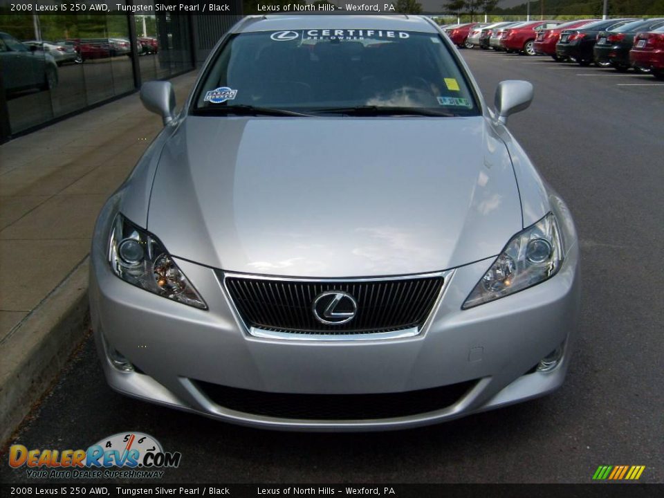 2008 Lexus IS 250 AWD Tungsten Silver Pearl / Black Photo #7