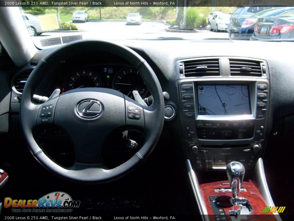 2008 Lexus IS 250 AWD Tungsten Silver Pearl / Black Photo #14