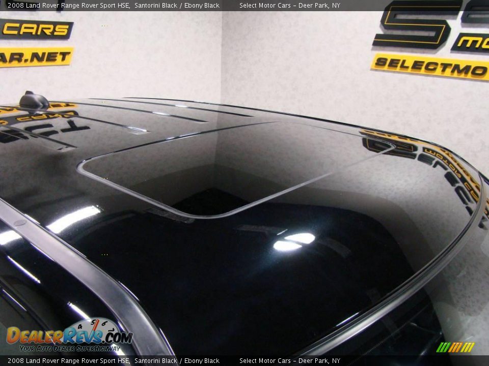 2008 Land Rover Range Rover Sport HSE Santorini Black / Ebony Black Photo #6