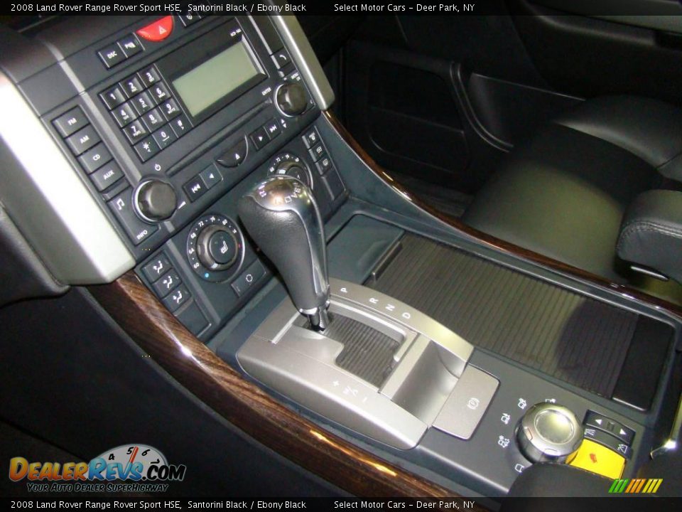 2008 Land Rover Range Rover Sport HSE Santorini Black / Ebony Black Photo #10