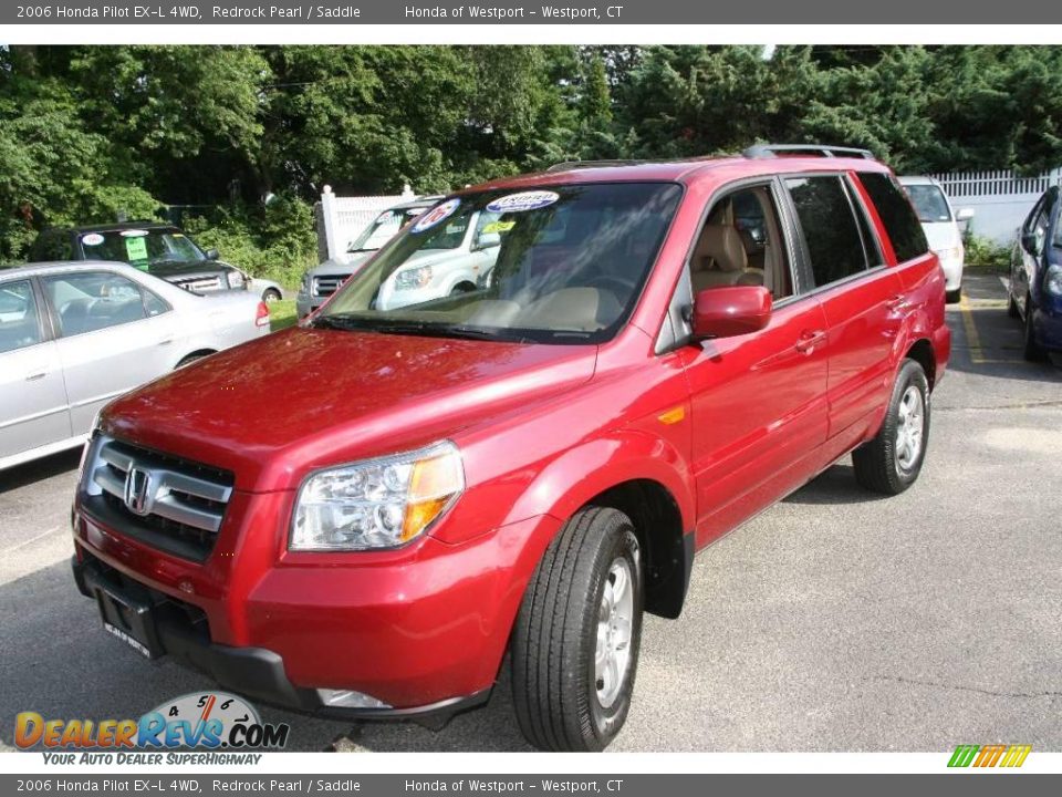 2006 Honda Pilot EX-L 4WD Redrock Pearl / Saddle Photo #1
