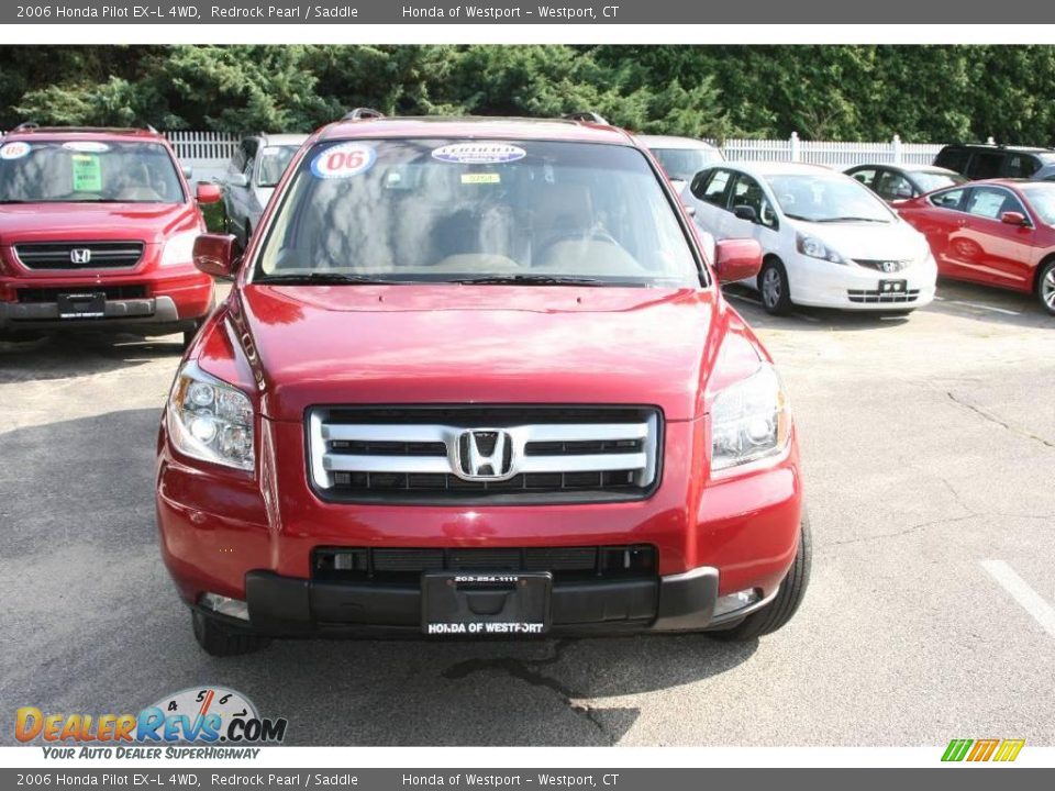 2006 Honda Pilot EX-L 4WD Redrock Pearl / Saddle Photo #2