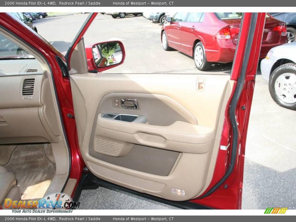 2006 Honda Pilot EX-L 4WD Redrock Pearl / Saddle Photo #14
