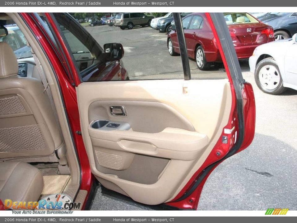 2006 Honda Pilot EX-L 4WD Redrock Pearl / Saddle Photo #15