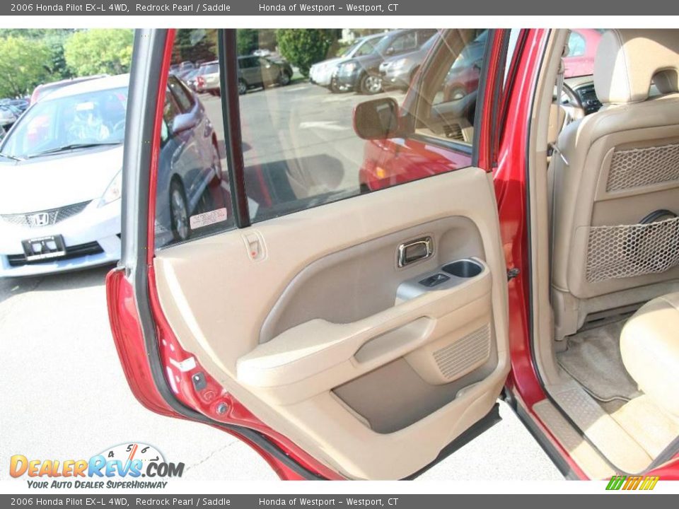 2006 Honda Pilot EX-L 4WD Redrock Pearl / Saddle Photo #16