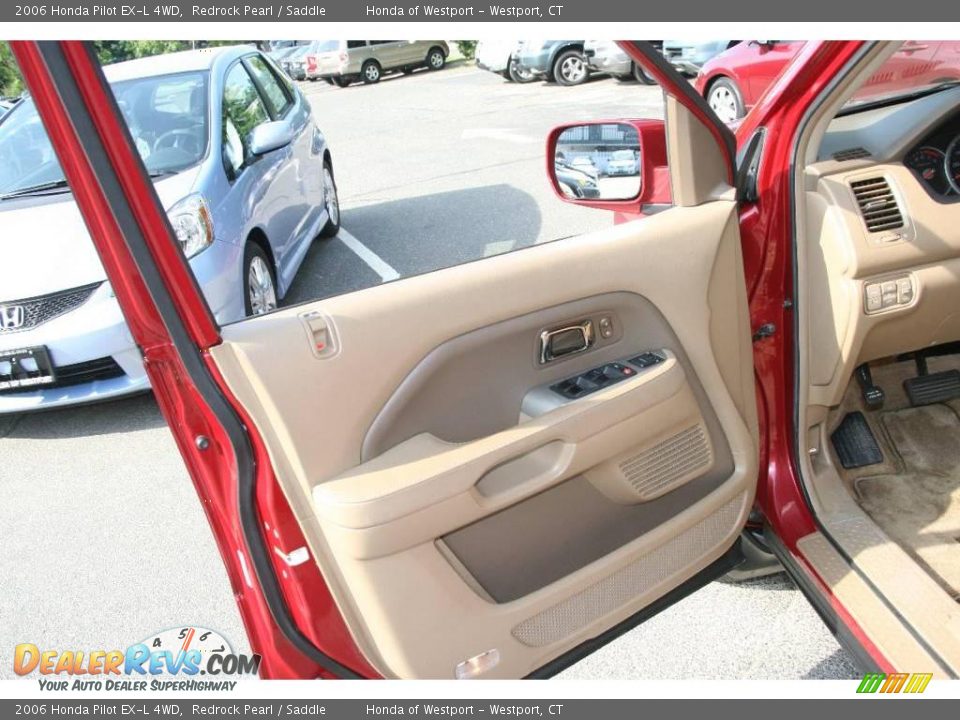 2006 Honda Pilot EX-L 4WD Redrock Pearl / Saddle Photo #17