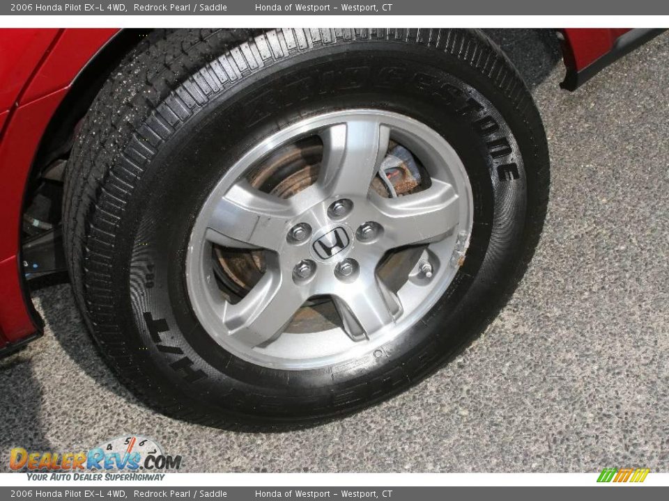 2006 Honda Pilot EX-L 4WD Redrock Pearl / Saddle Photo #18