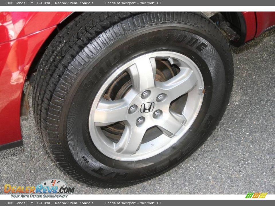 2006 Honda Pilot EX-L 4WD Redrock Pearl / Saddle Photo #19