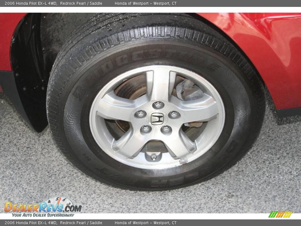 2006 Honda Pilot EX-L 4WD Redrock Pearl / Saddle Photo #20