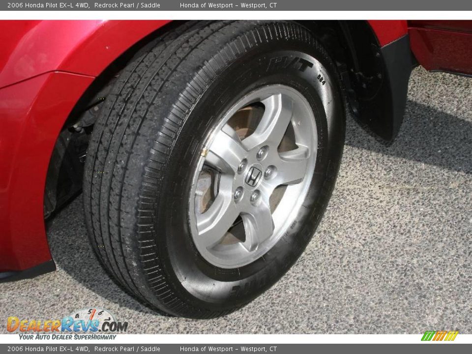 2006 Honda Pilot EX-L 4WD Redrock Pearl / Saddle Photo #21
