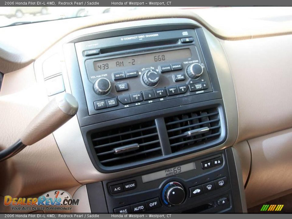 2006 Honda Pilot EX-L 4WD Redrock Pearl / Saddle Photo #22