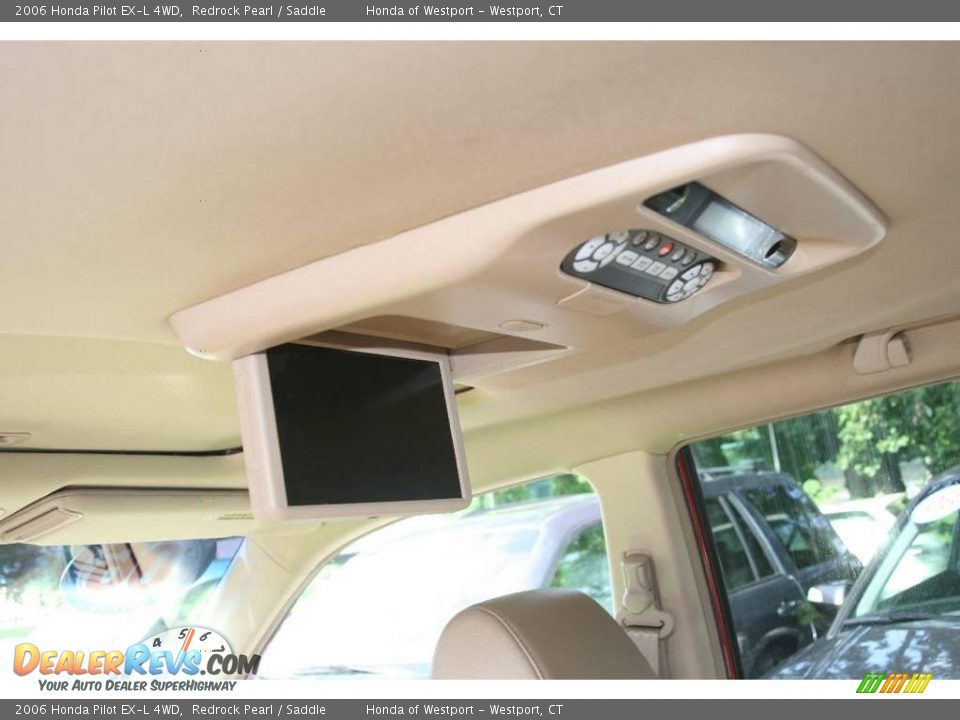 2006 Honda Pilot EX-L 4WD Redrock Pearl / Saddle Photo #23