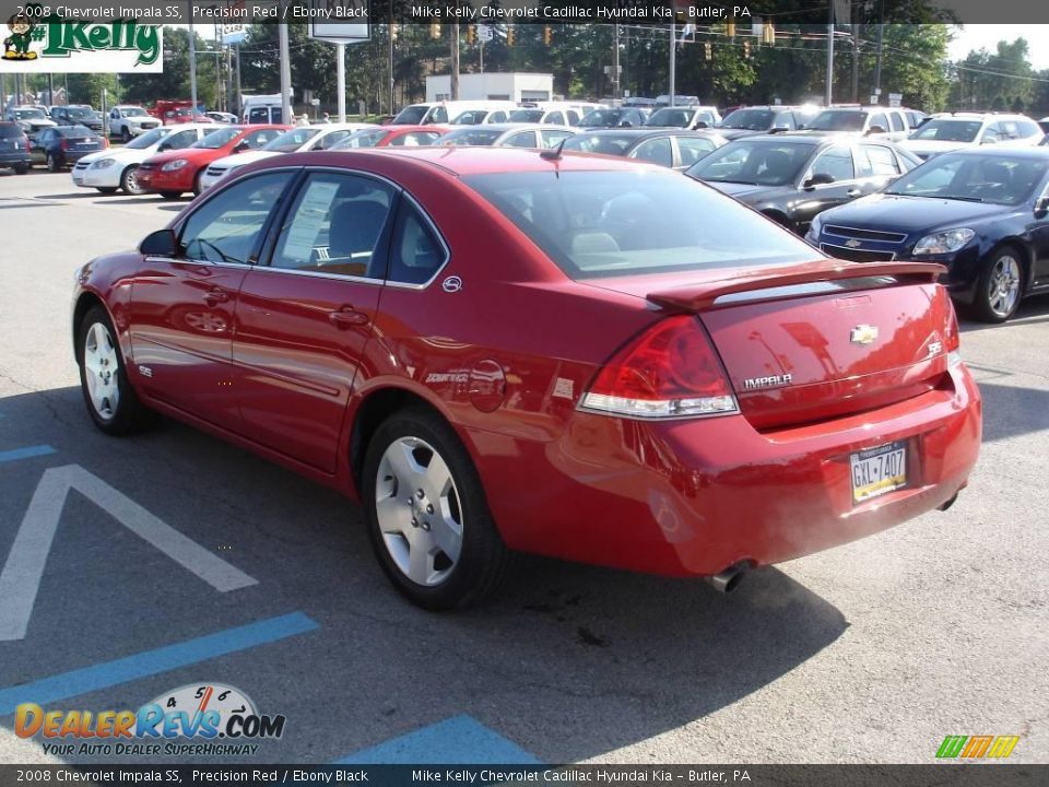 2008 Chevrolet Impala SS Precision Red / Ebony Black Photo #4