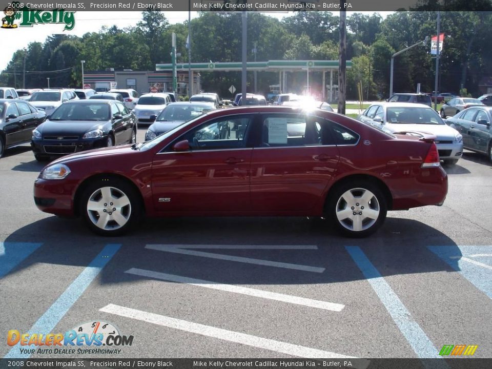 2008 Chevrolet Impala SS Precision Red / Ebony Black Photo #5