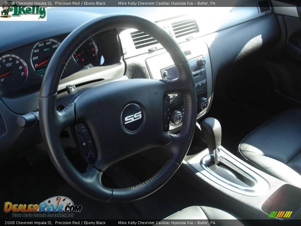 2008 Chevrolet Impala SS Precision Red / Ebony Black Photo #7