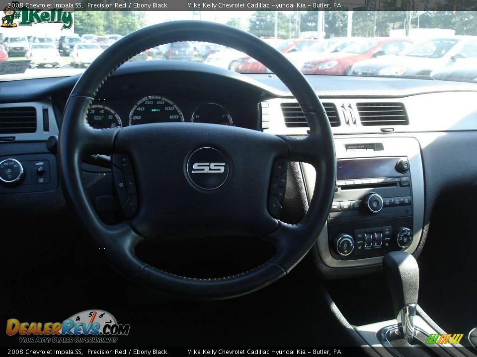 2008 Chevrolet Impala SS Precision Red / Ebony Black Photo #11