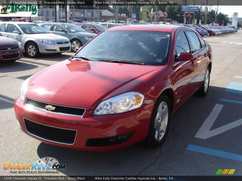2008 Chevrolet Impala SS Precision Red / Ebony Black Photo #14