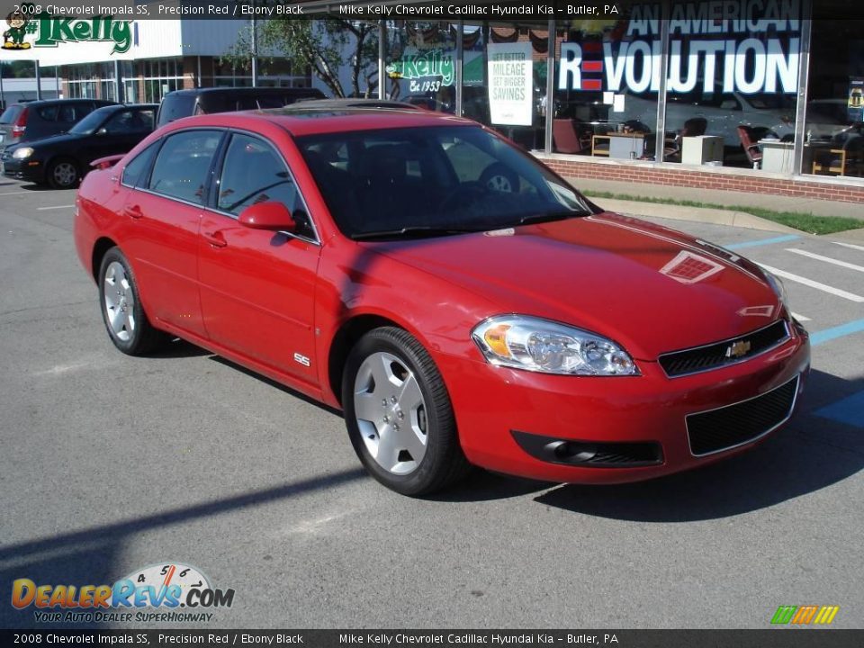 2008 Chevrolet Impala SS Precision Red / Ebony Black Photo #16