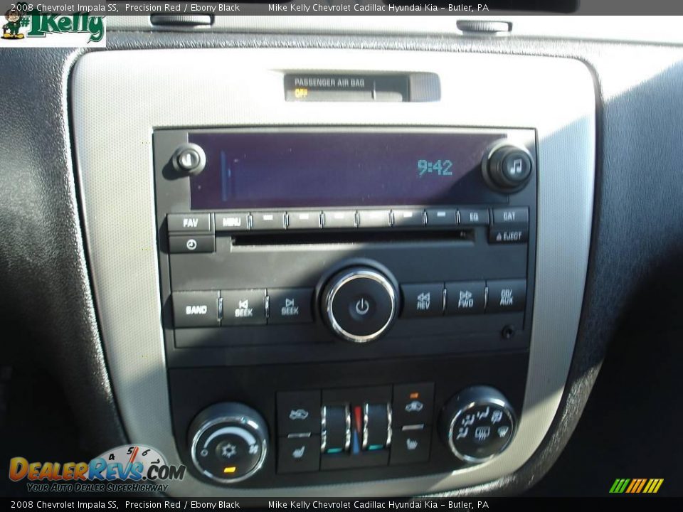 2008 Chevrolet Impala SS Precision Red / Ebony Black Photo #17