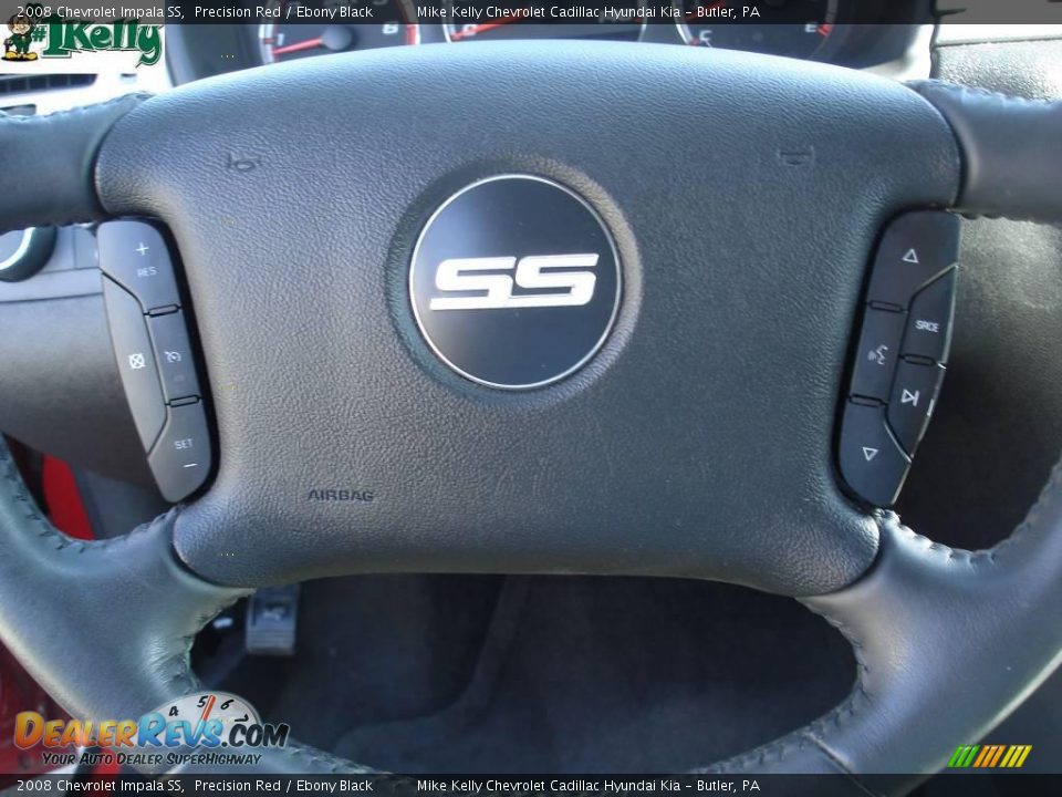 2008 Chevrolet Impala SS Precision Red / Ebony Black Photo #19