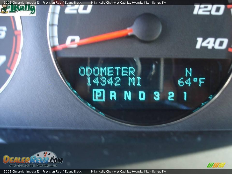 2008 Chevrolet Impala SS Precision Red / Ebony Black Photo #20