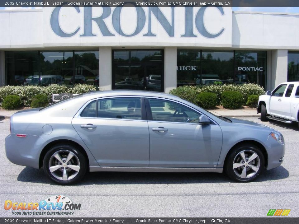 2009 Chevrolet Malibu LT Sedan Golden Pewter Metallic / Ebony Photo #1