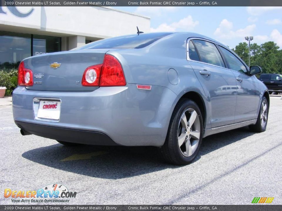 2009 Chevrolet Malibu LT Sedan Golden Pewter Metallic / Ebony Photo #8