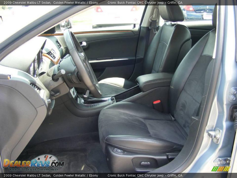 2009 Chevrolet Malibu LT Sedan Golden Pewter Metallic / Ebony Photo #10