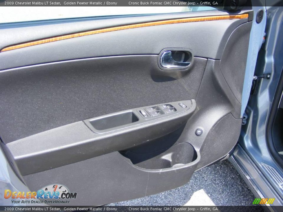 2009 Chevrolet Malibu LT Sedan Golden Pewter Metallic / Ebony Photo #11