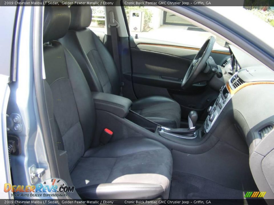 2009 Chevrolet Malibu LT Sedan Golden Pewter Metallic / Ebony Photo #16